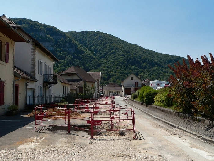 [Travaux Grande rue Laissey]